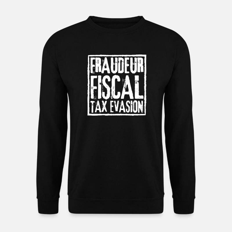BETRÜGER STEUERHINTERZIEHUNG - Unisex Pullover - Schwarz