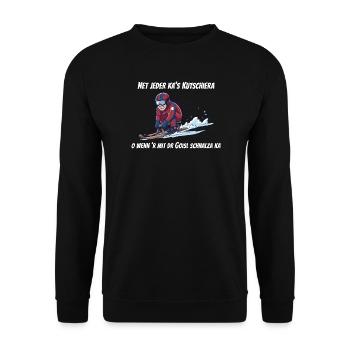 Tout le monde ne peut pas conduire un autocar - Sweat-shirt Unisexe - noir - Devant - Alina (178cm) & Michal (187cm)