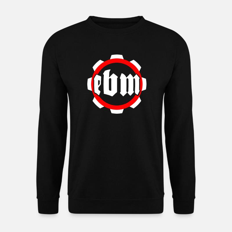 Conception d’engrenages d’inspiration industrielle - EBM - Sweat-shirt Unisexe - noir