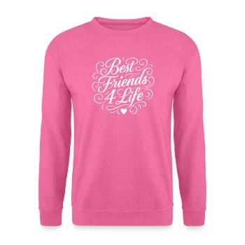 Beste Freunde Fürs Leben - Unisex Pullover - Pink - Vorne