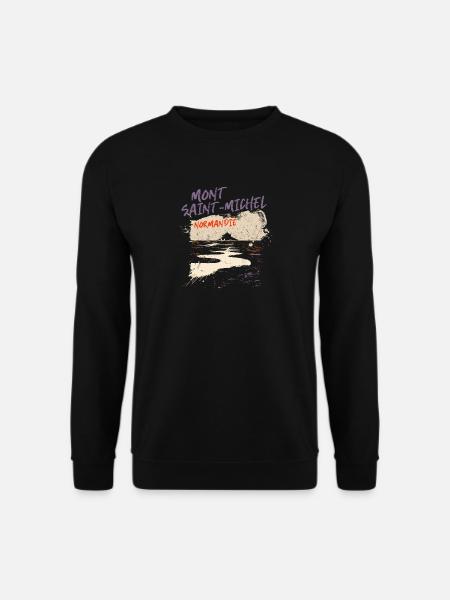 Mont Saint-Michel Normandy - Unisex Sweatshirt - black