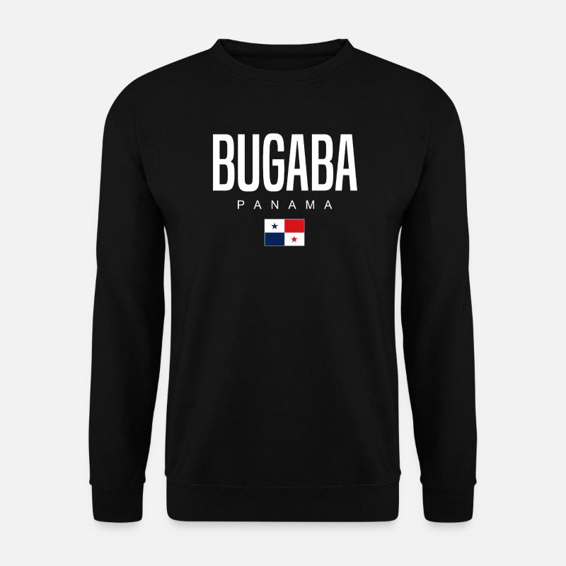 Bugaba Panama Panamanian - Unisex Sweatshirt - black