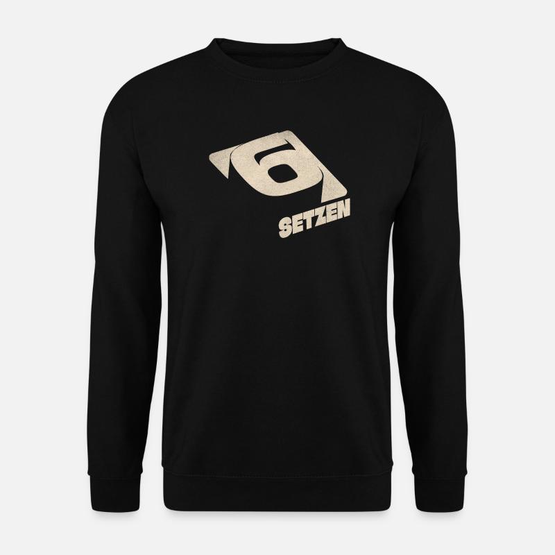 Six Bets - Unisex Sweatshirt - black