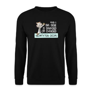Chimie Chimiste Professeur de chimie Drôle de science - Sweat-shirt Unisexe - noir - Devant - Alina (178cm) & Michal (187cm)