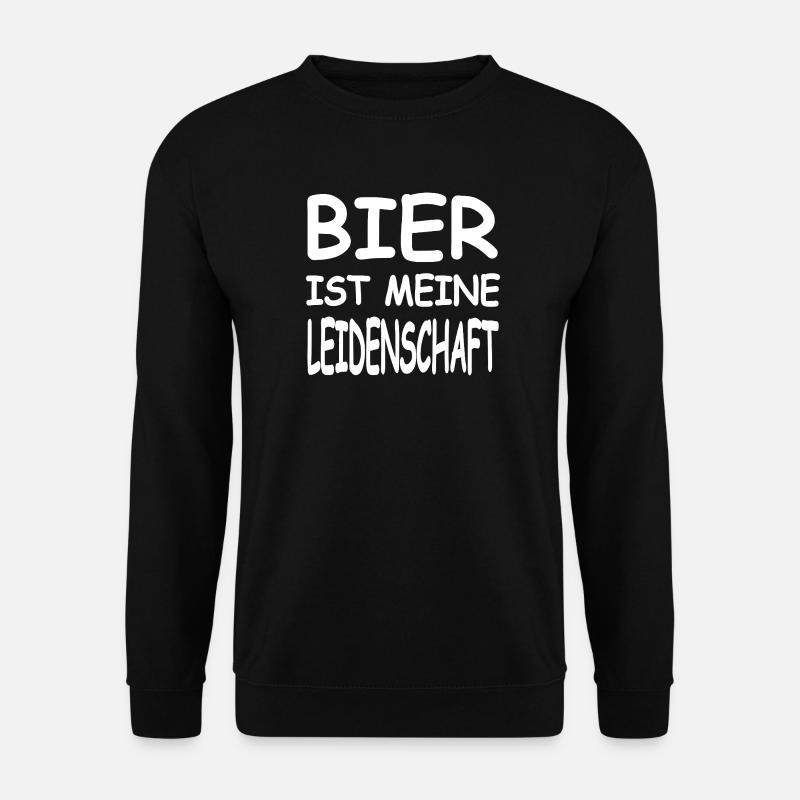 Bier - Unisex Pullover - Schwarz