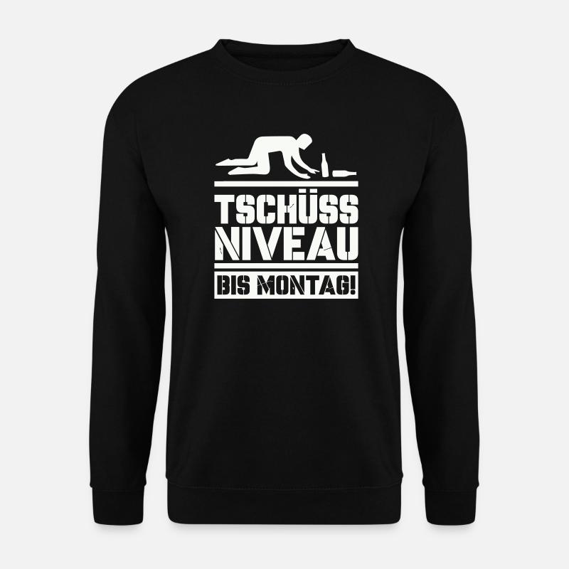 Bye bye level until Monday - Unisex Sweatshirt - black