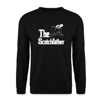Whiskey Saying Whiskey Drinker Whiskey Lovers - Unisex Sweatshirt - black - Front - Alina (178cm) & Michal (187cm)