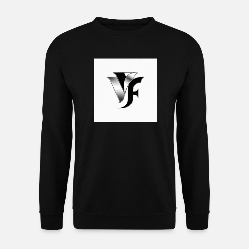 VF Monogram Metallic - Unisex Sweatshirt - black