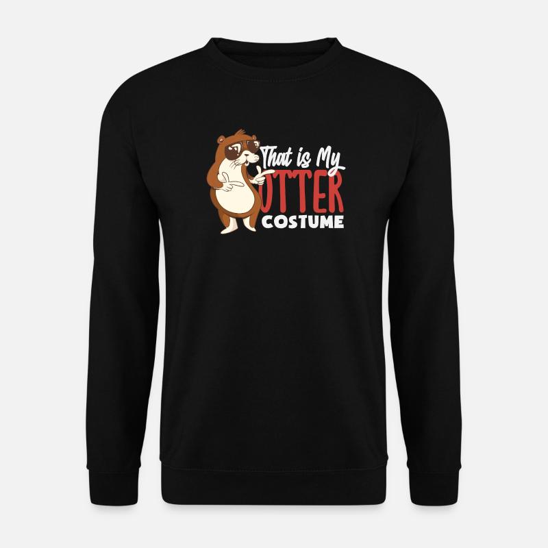 Seeotter Kostüm - Unisex Pullover - Schwarz