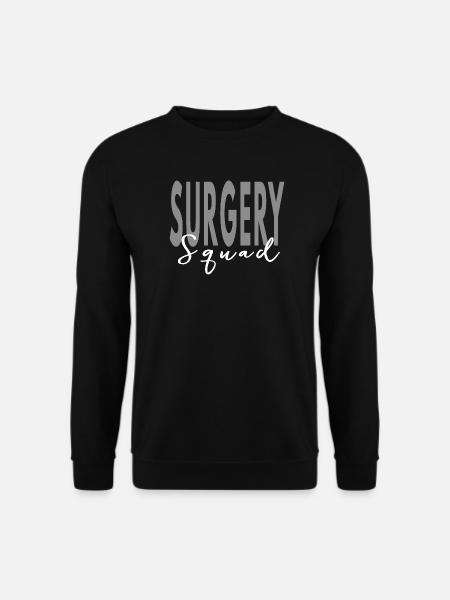 Infirmière de bloc opératoire - Sweat-shirt Unisexe - noir