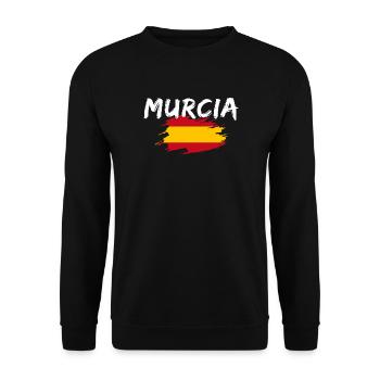 Murcia Spanien - Unisex Pullover - Schwarz - Vorne - Alina (178cm) & Michal (187cm)
