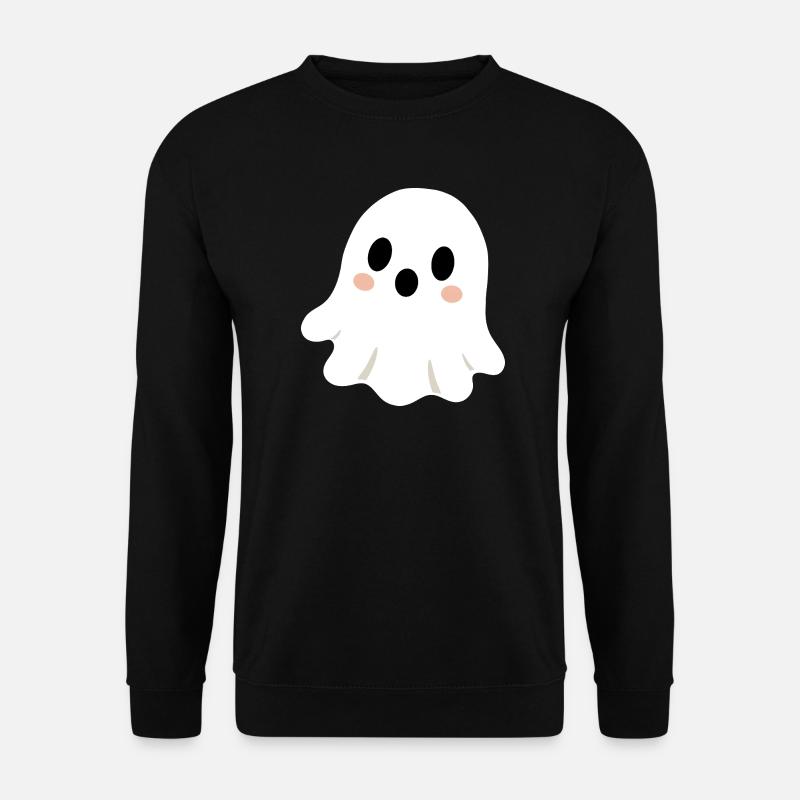 Cute Ghost - Unisex Sweatshirt - black