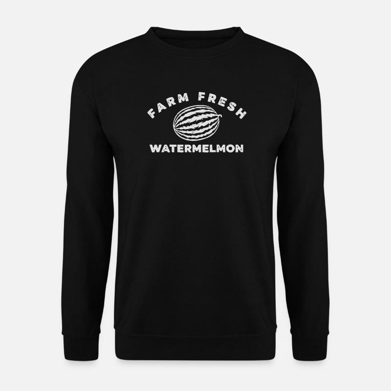 Farm Fresh Watermelon - Unisex Sweatshirt - black