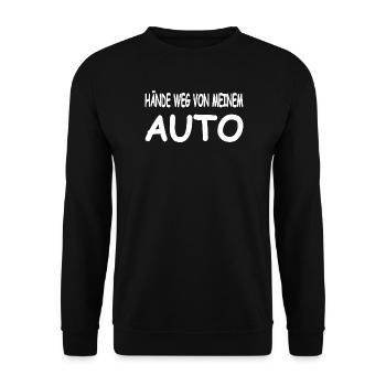 Voiture - Sweat-shirt Unisexe - noir - Devant - Alina (178cm) & Michal (187cm)