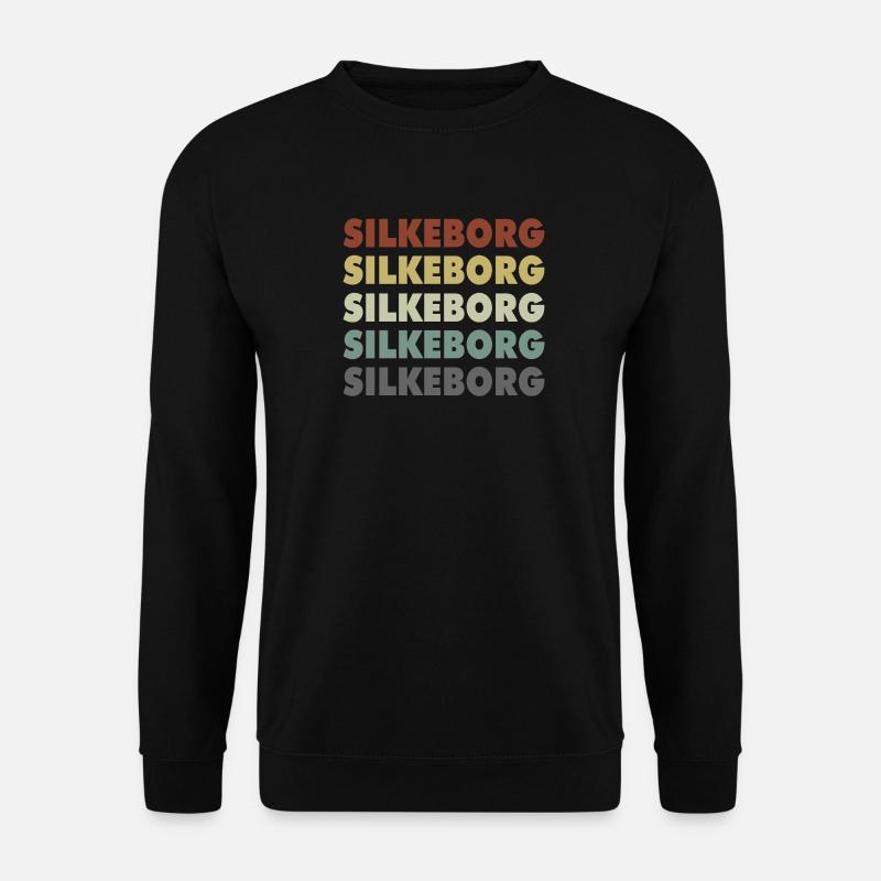 Silkeborg - Denmark - Denmark - Scandinavia - Unisex Sweatshirt - black