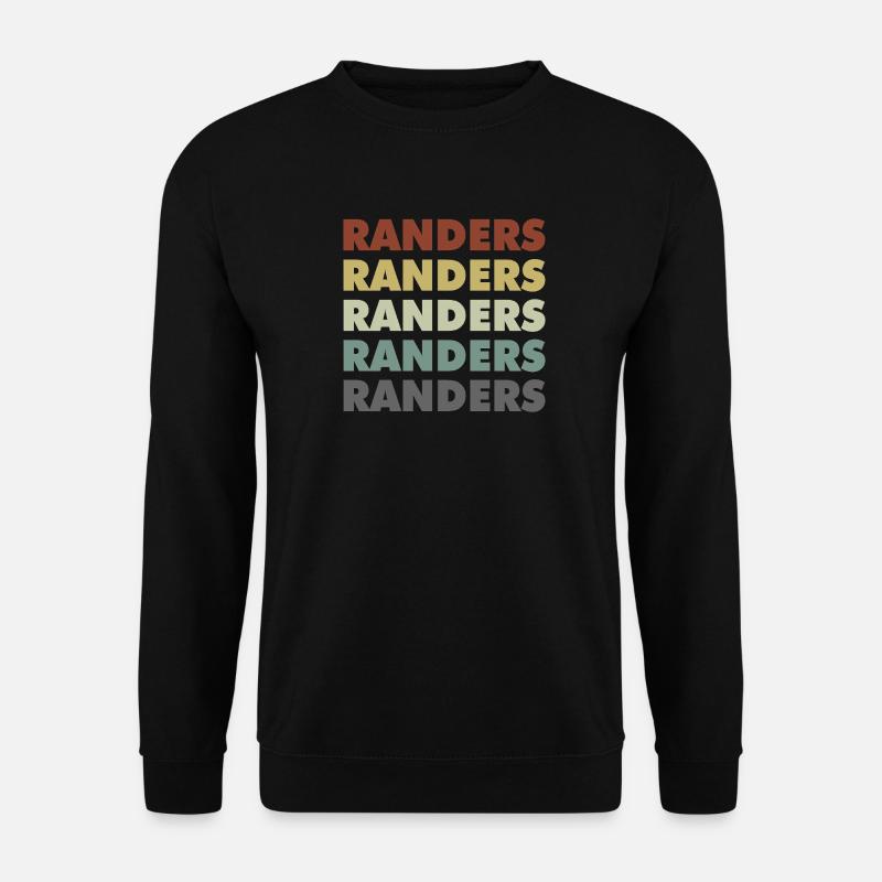 Randers - Denmark - Denmark - Scandinavia - Unisex Sweatshirt - black