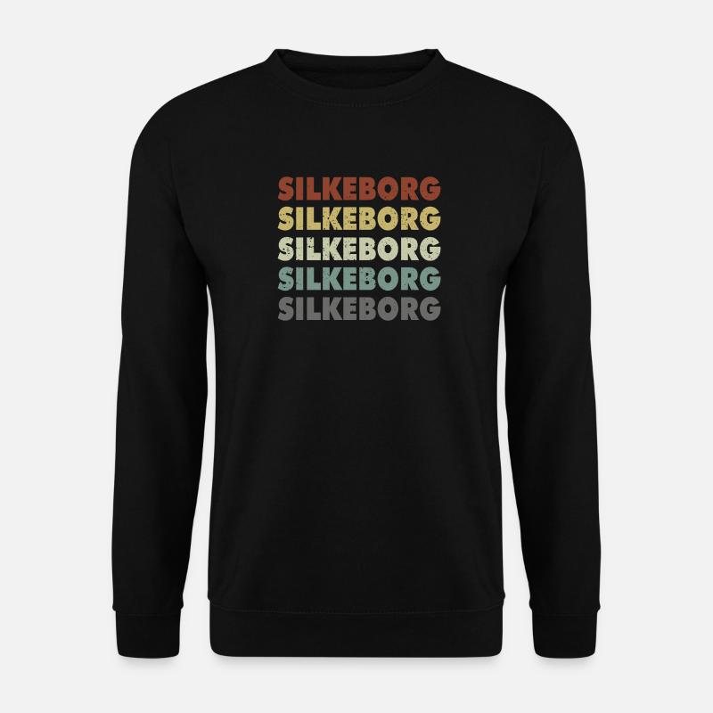 Silkeborg - Denmark - Denmark - Scandinavia - Unisex Sweatshirt - black