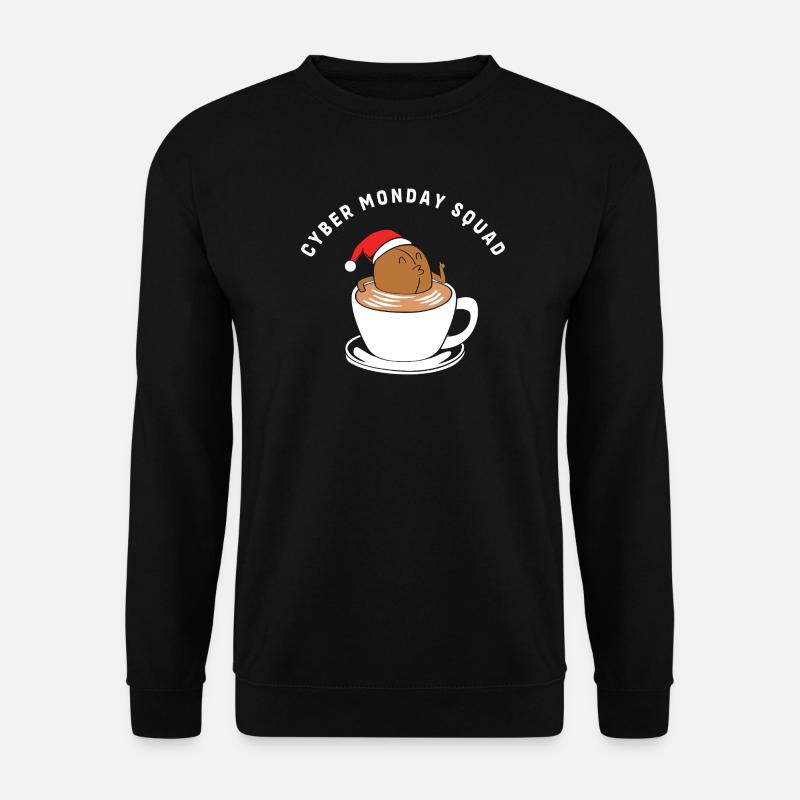 Cyber Monday Kaufrausch - Unisex Pullover - Schwarz