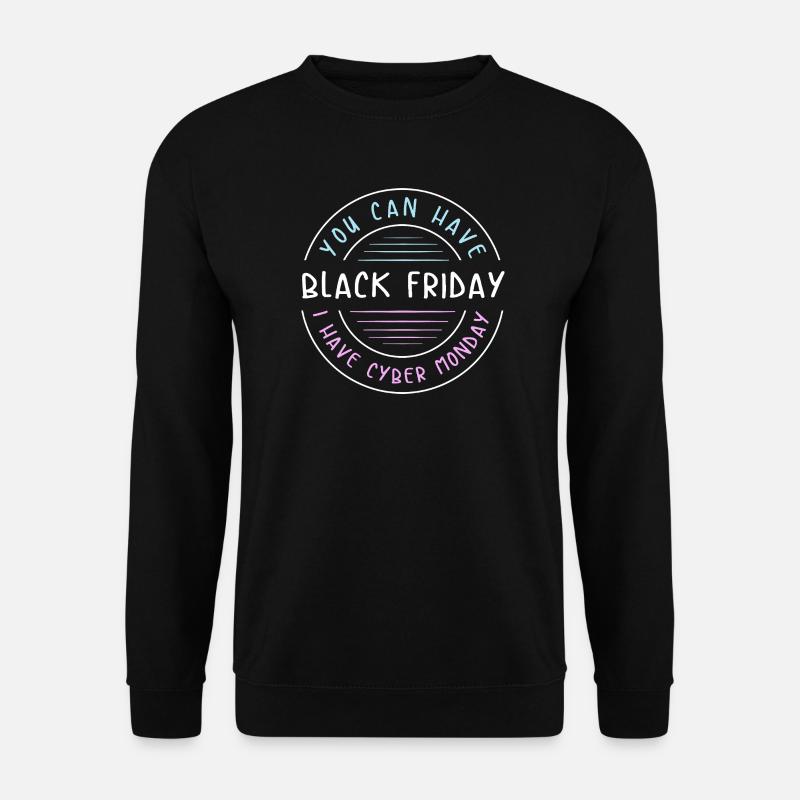 Kaufrausch Cyber Monday - Unisex Pullover - Schwarz