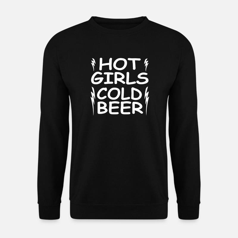 Bier - Unisex Pullover - Schwarz