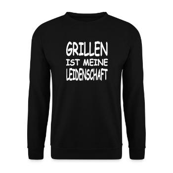 Griller - Sweat-shirt Unisexe - noir - Devant - Alina (178cm) & Michal (187cm)
