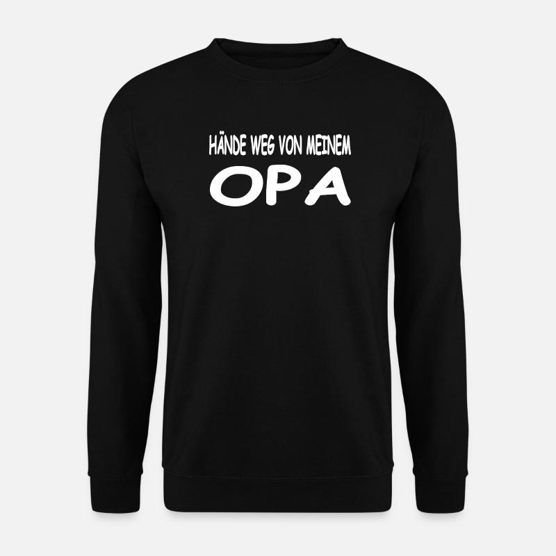 Opa - Unisex Pullover - Schwarz