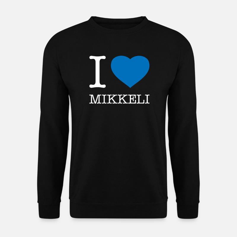 J’adore Mikkeli - Sweat-shirt Unisexe - noir