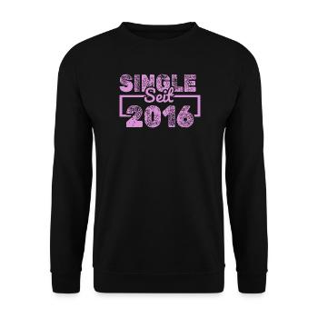 Single 2016 - Unisex Pullover - Schwarz - Vorne - Alina (178cm) & Michal (187cm)