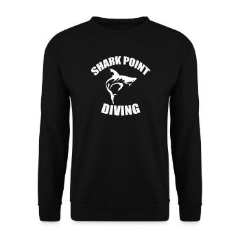PLONGÉE À SHARK POINT - Sweat-shirt Unisexe - noir - Devant - Alina (178cm) & Michal (187cm)