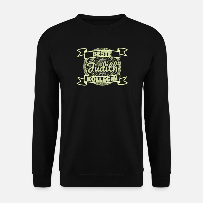 Work colleague Judith - Unisex Sweatshirt - black