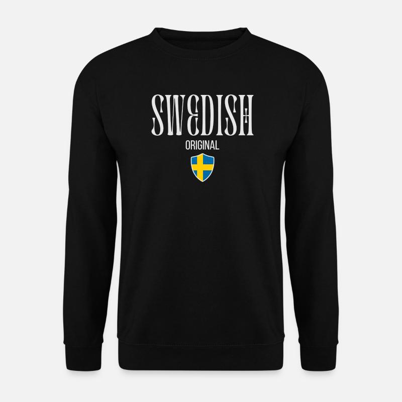 Original Swedish, Swedish Pride - Unisex Sweatshirt - black