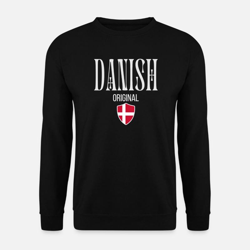 Original Danish, Danish Pride - Unisex Sweatshirt - black