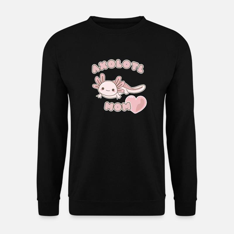 Axolotl Mom - Unisex Sweatshirt - black