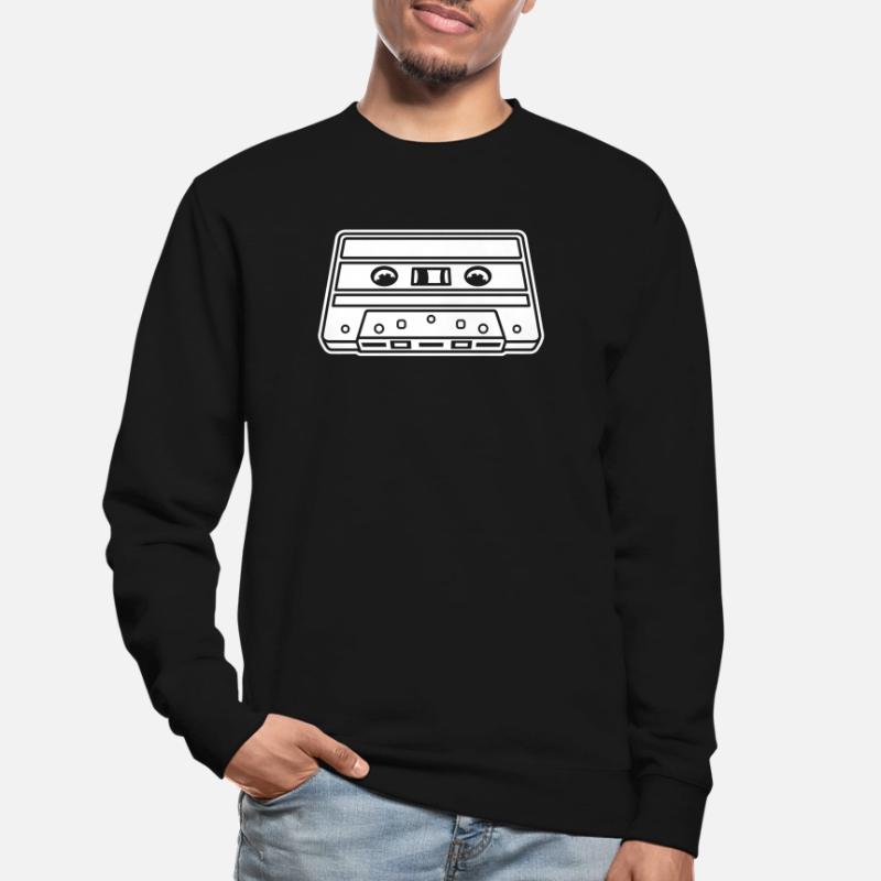 Perspective de la cassette – Conception de mixtape rétro Sweat-shirt Unisexe