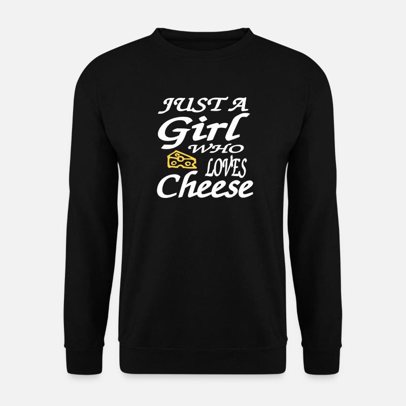 Cheese - Unisex Sweatshirt - black