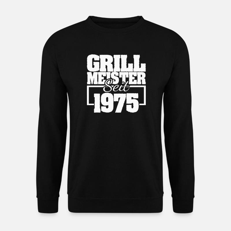Grillzange 1 - Unisex Pullover - Schwarz