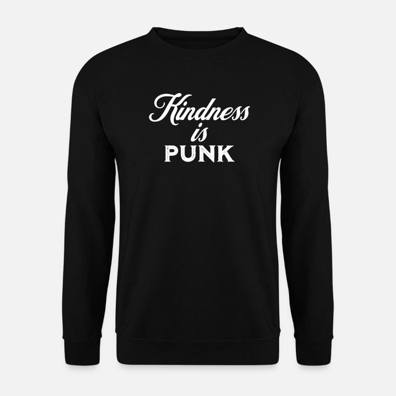 Kindness is Punk - Unisex Sweatshirt - black