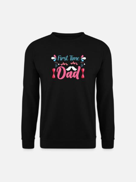 Expectant dad Father-to-be - Unisex Sweatshirt - black