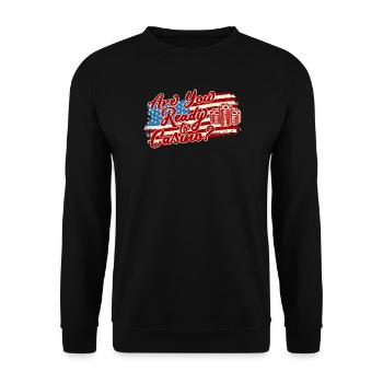 Gambling Fan Are You Ready To Casino - Unisex Pullover - Schwarz - Vorne - Alina (178cm) & Michal (187cm)