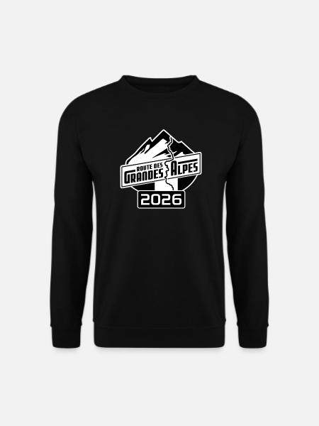 Route des Grandes Alpes | Schwarz | 2026 - Unisex Pullover - Schwarz