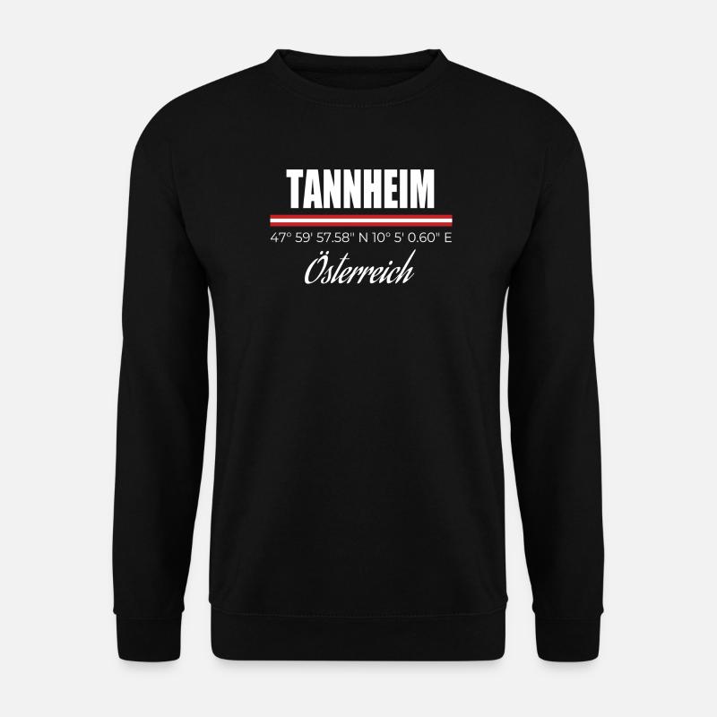 Tannheim - Unisex Pullover - Schwarz