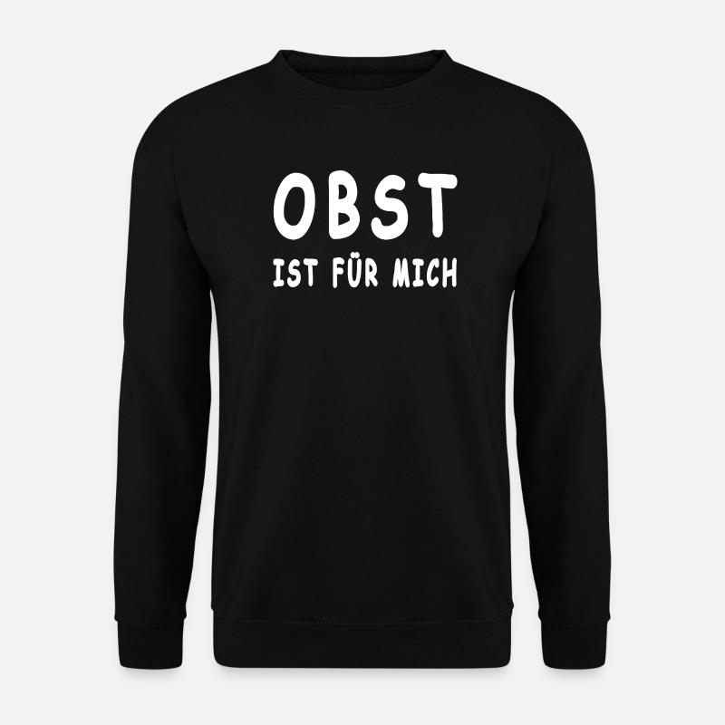 Obst - Unisex Pullover - Schwarz