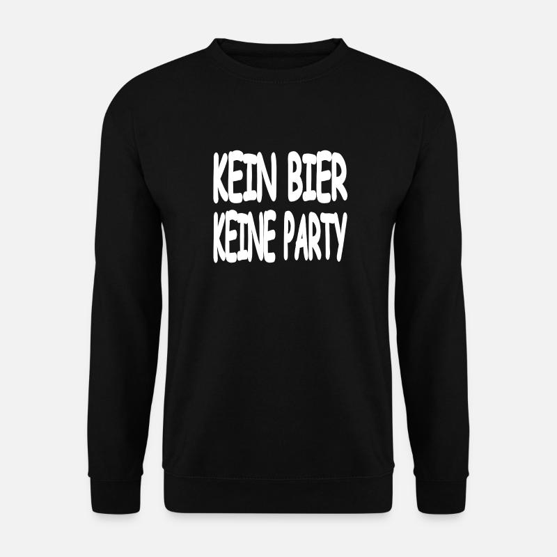 Bier - Unisex Pullover - Schwarz