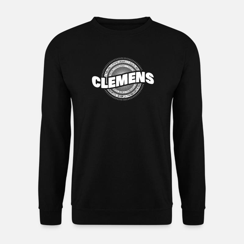 Clemens comme idée cadeau - Sweat-shirt Unisexe - noir