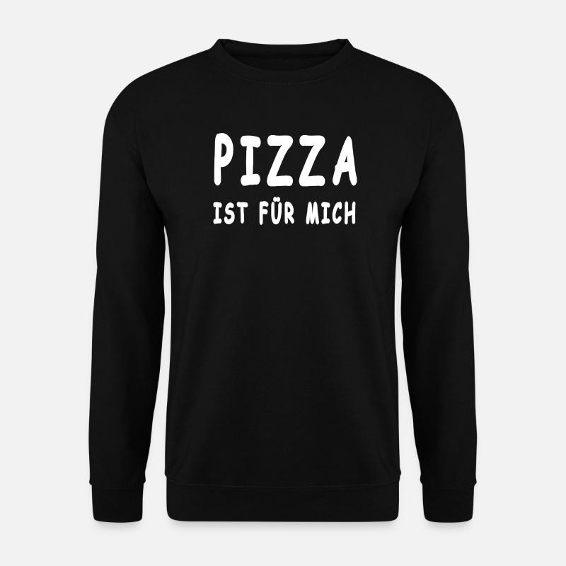 Pizza - Unisex Sweatshirt - black