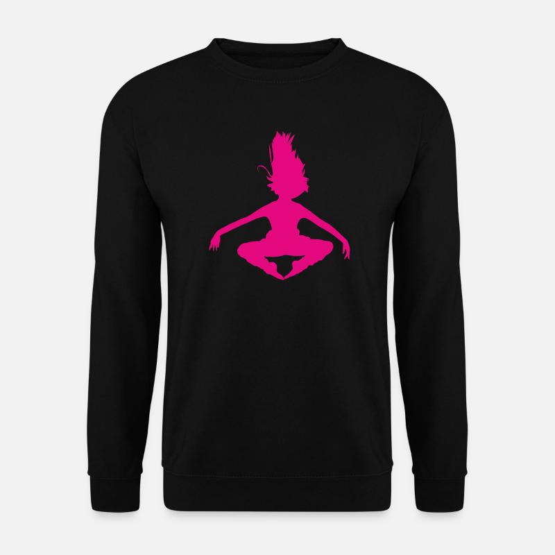 Dance Jump Girl - Unisex Pullover - Schwarz