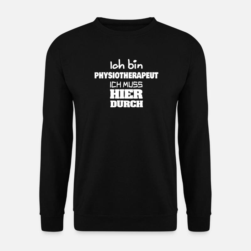 Beruf Physiotherapeut - Unisex Pullover - Schwarz