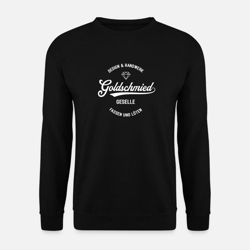 Goldschmied Geselle Handwerk - Unisex Pullover - Schwarz