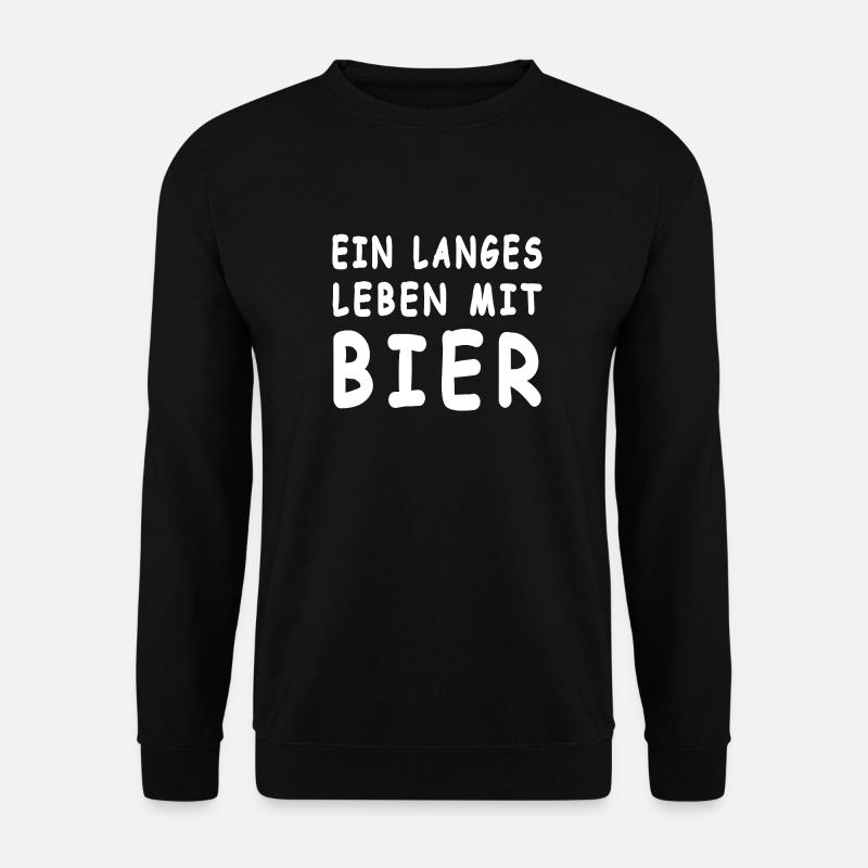 Bier - Unisex Pullover - Schwarz