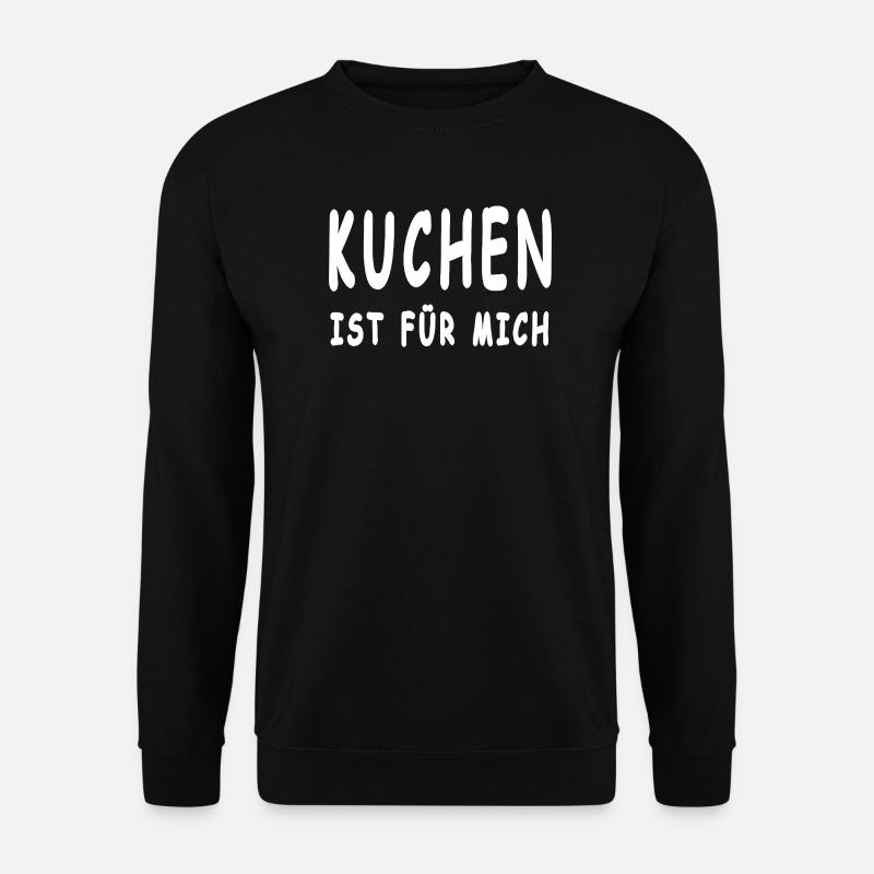Kuchen - Unisex Pullover - Schwarz
